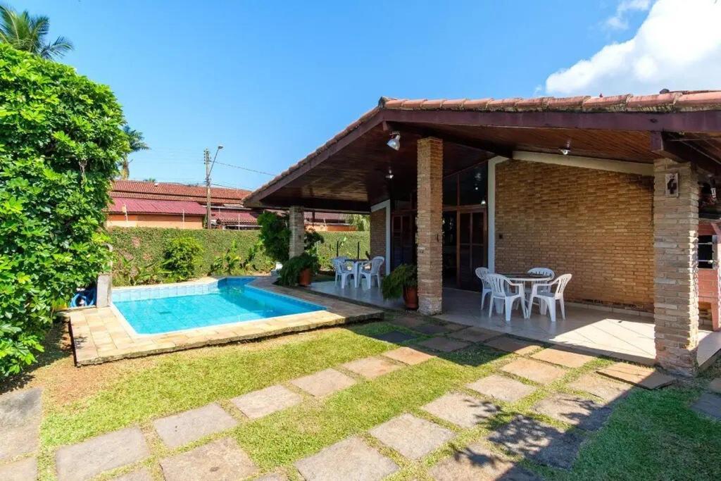 Bh4 - Bh4: Casa Com Piscina Ao Lado Da Praia Grande 우바투바 외부 사진