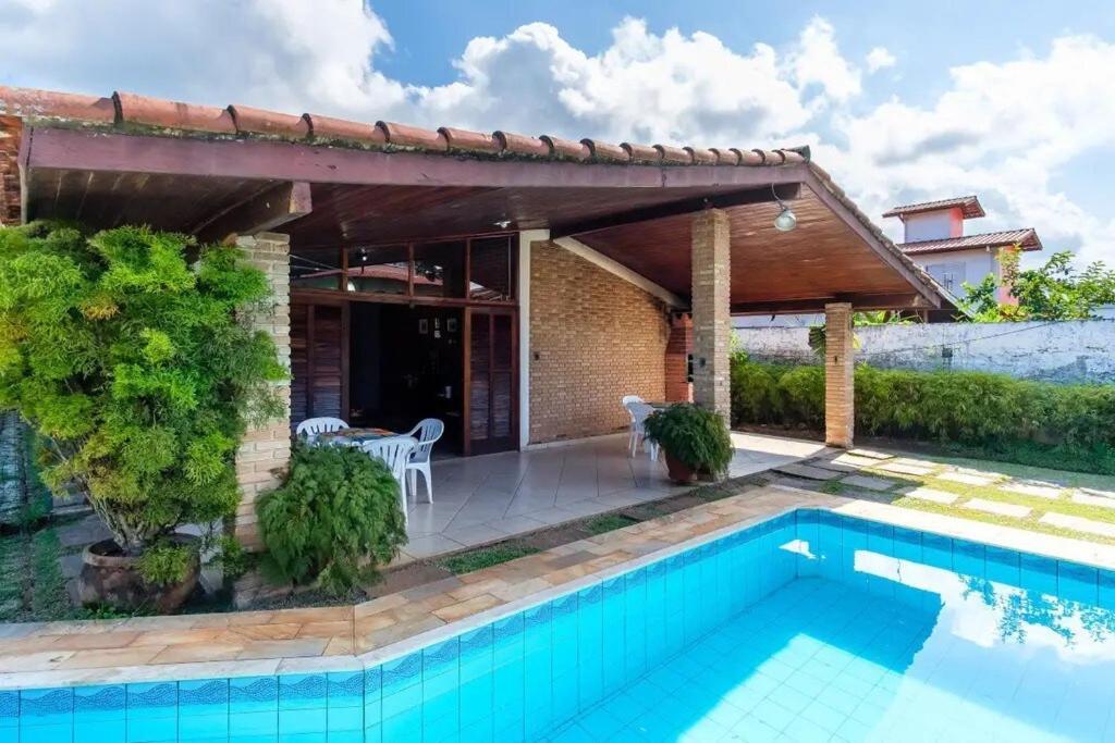 Bh4 - Bh4: Casa Com Piscina Ao Lado Da Praia Grande 우바투바 외부 사진